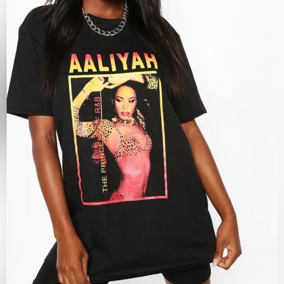 Aaliyah Other - Aaliyah Vintage Y2K 2001 Berlin Tour Tee